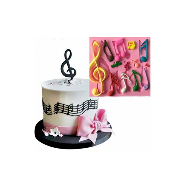 MUSIC NOTE SILICONE MOULD